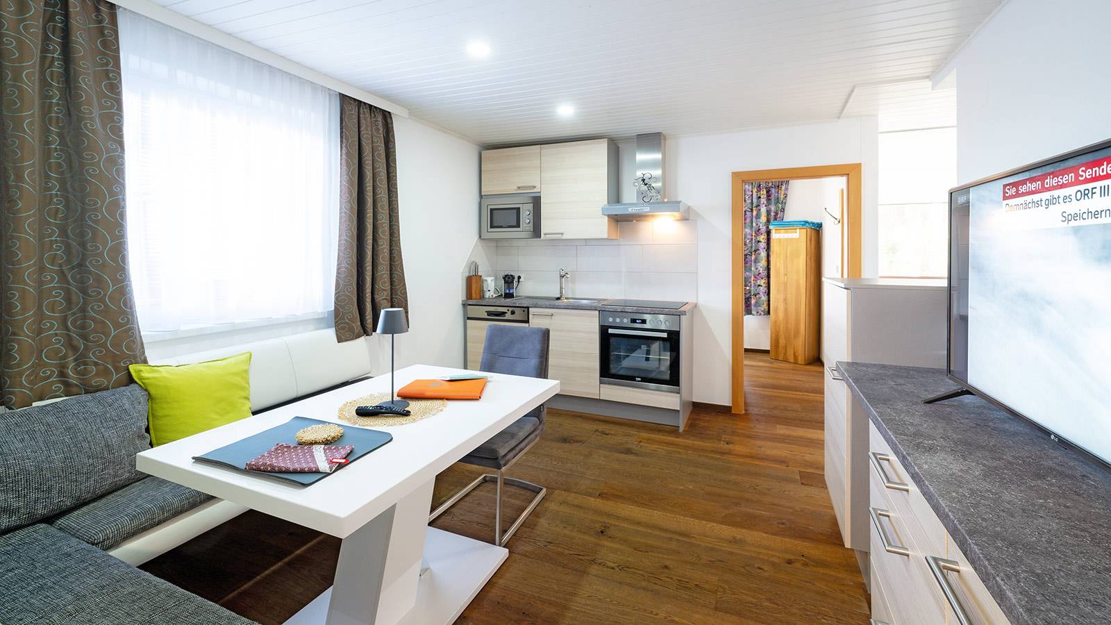 Apartment am Klopeiner See: Wohnküche