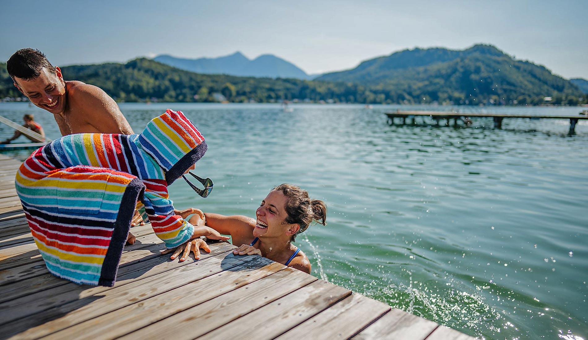 Strand am Klopeiner See